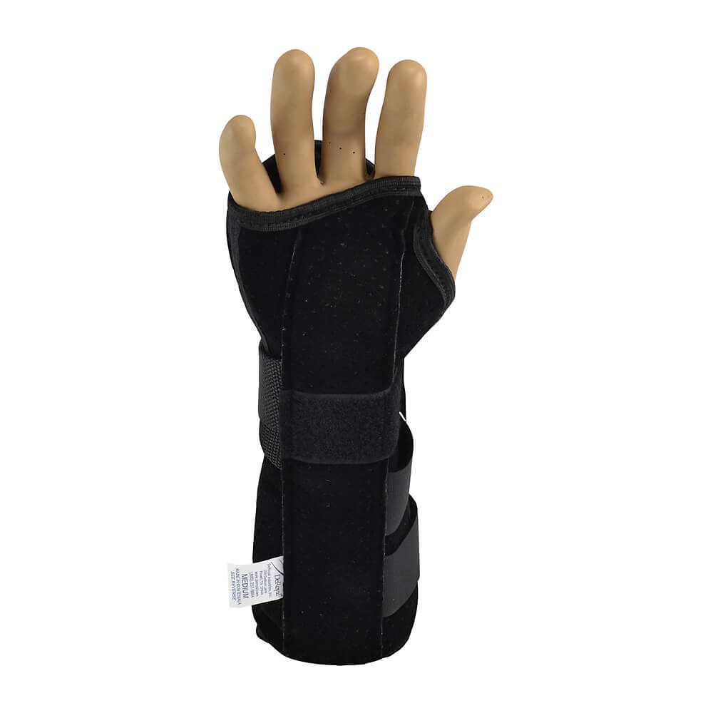 DeRoyal Suede Leatherette Wrist Forearm Splint